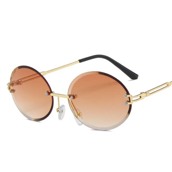 fashion rimless oval rectangle punk sunglasses men women vintage square driving sun glass frameless gradient fashion eyewear
fashion rimless oval rectangle punk sunglasses men women vintage square driving sun glass frameless gradient fashion eyewear