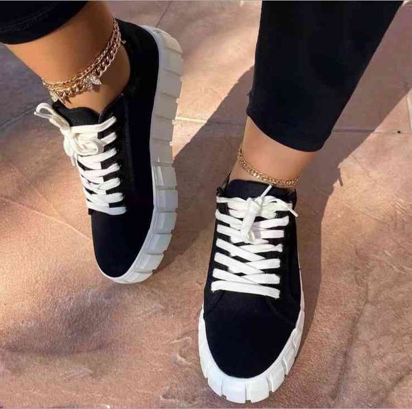 dress shoes female sneakers mixed fabric, women's shoes woven with round laces flat platform 8lnl, Black
dress shoes female sneakers mixed fabric, women's shoes woven with round laces flat platform 8lnl, Black