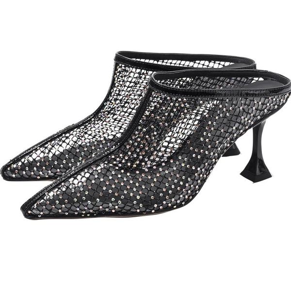 dress shoes 2021 women pumps summer mesh crystal high heels point toe night club femme mujer bombas zapatos de, Black
dress shoes 2021 women pumps summer mesh crystal high heels point toe night club femme mujer bombas zapatos de, Black
