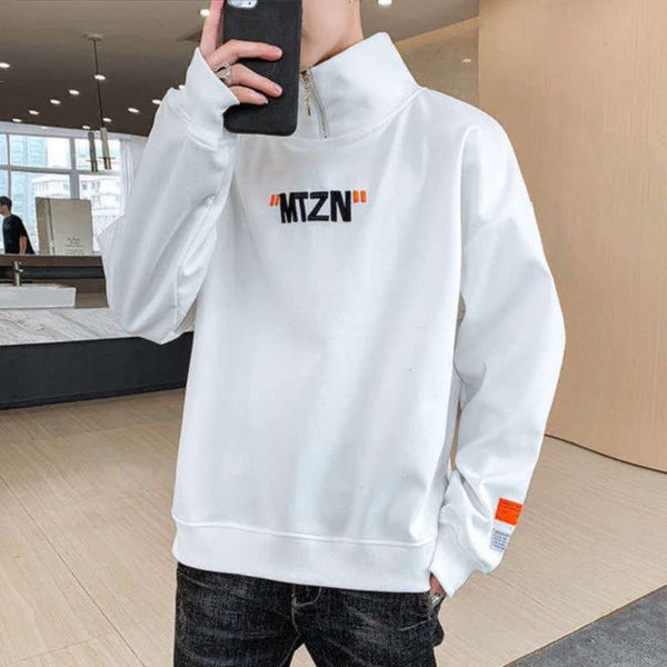 2021 pullover fashion collar stand personality sportswear new long sleeve men's sweater coat, Gray
2021 pullover fashion collar stand personality sportswear new long sleeve men's sweater coat, Gray