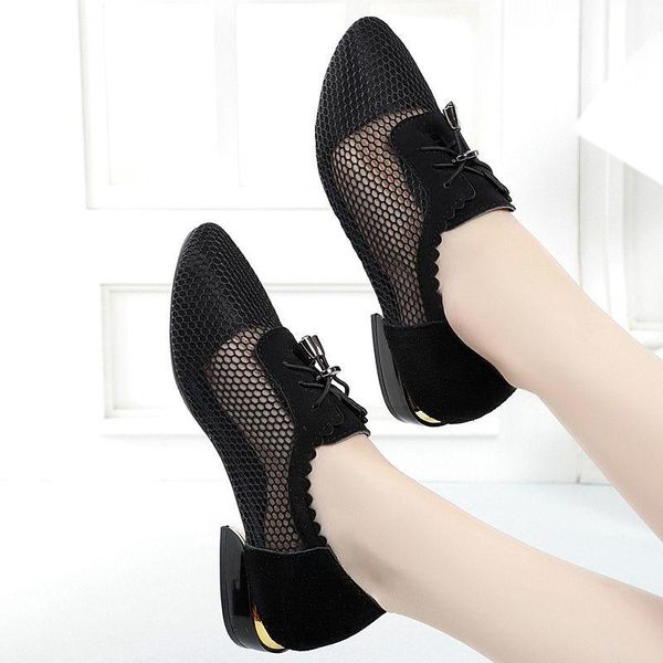 sandals summer breathable casual soft leather low hee hollow-out closed toe sandal mesh shoe fashion all-matching women's shoes, Black
sandals summer breathable casual soft leather low hee hollow-out closed toe sandal mesh shoe fashion all-matching women's shoes, Black