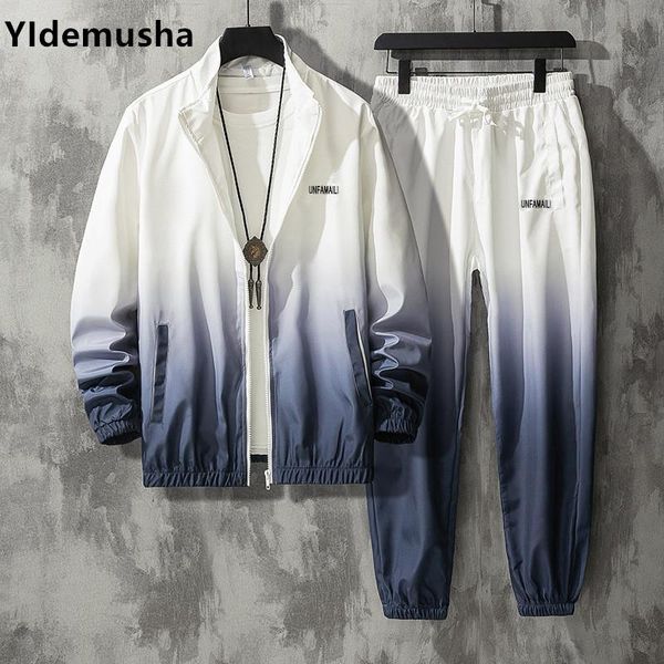 spring autumn men's sets tracksuit for men breathable gym 2 pieces set zipper jacket+pants walking suit mens casual clothing, Gray
spring autumn men's sets tracksuit for men breathable gym 2 pieces set zipper jacket+pants walking suit mens casual clothing, Gray