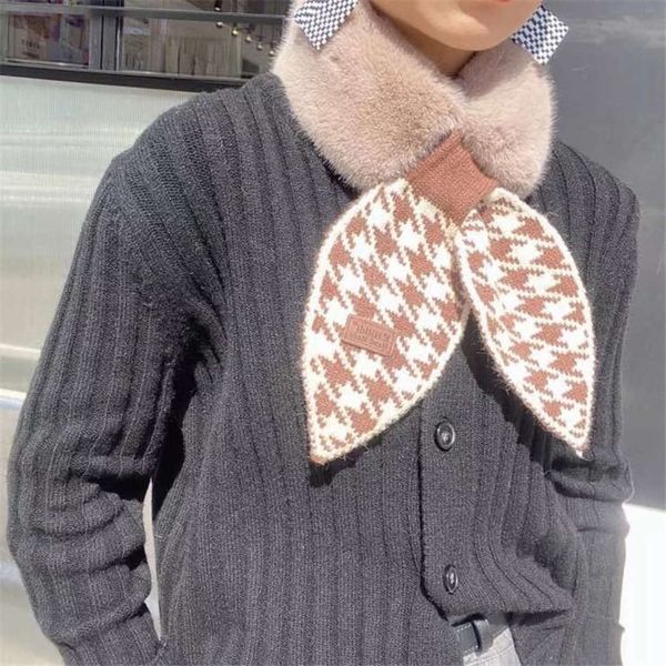 korean knitted warm imitation rabbit pure color wool neck fashion versatile hair collar scarf for women in winter, Blue;black
korean knitted warm imitation rabbit pure color wool neck fashion versatile hair collar scarf for women in winter, Blue;black