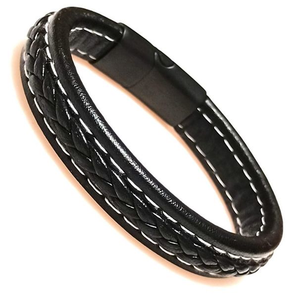 tennis punk men jewelry black red braided leather bracelet stainless steel magnetic clasp fashion bangles wrap, Golden;silver
tennis punk men jewelry black red braided leather bracelet stainless steel magnetic clasp fashion bangles wrap, Golden;silver