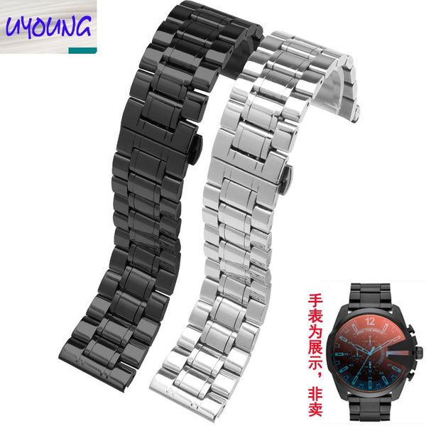 watch bands uyoung stainless steel universal strap adaptation ds p1 p2 p3 butterfly buckle 22 24 26 28mm band, Black;brown
watch bands uyoung stainless steel universal strap adaptation ds p1 p2 p3 butterfly buckle 22 24 26 28mm band, Black;brown