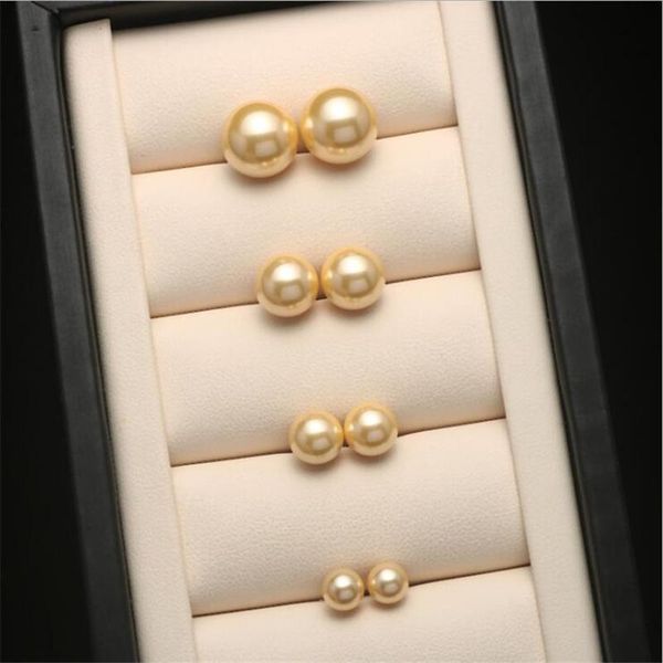 stud fashion pearl earrings white yellow red shell 1 pair for women jewelry accessories piercing ball, Golden;silver
stud fashion pearl earrings white yellow red shell 1 pair for women jewelry accessories piercing ball, Golden;silver