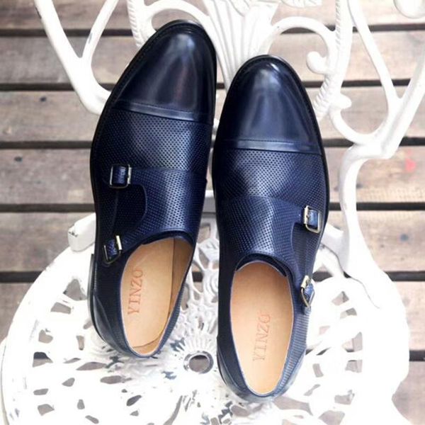 dress shoes mens formal leather oxford for men dressing wedding men's brogues office buckle male zapatos de hombre, Black
dress shoes mens formal leather oxford for men dressing wedding men's brogues office buckle male zapatos de hombre, Black