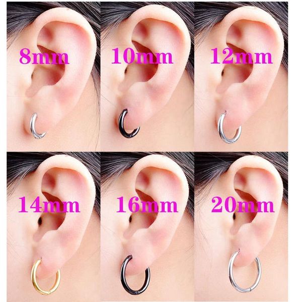 hoop & huggie 2pc /set stainless steel small earrings for women men gold black circle thick ear ring piercing 2021, Golden;silver
hoop & huggie 2pc /set stainless steel small earrings for women men gold black circle thick ear ring piercing 2021, Golden;silver