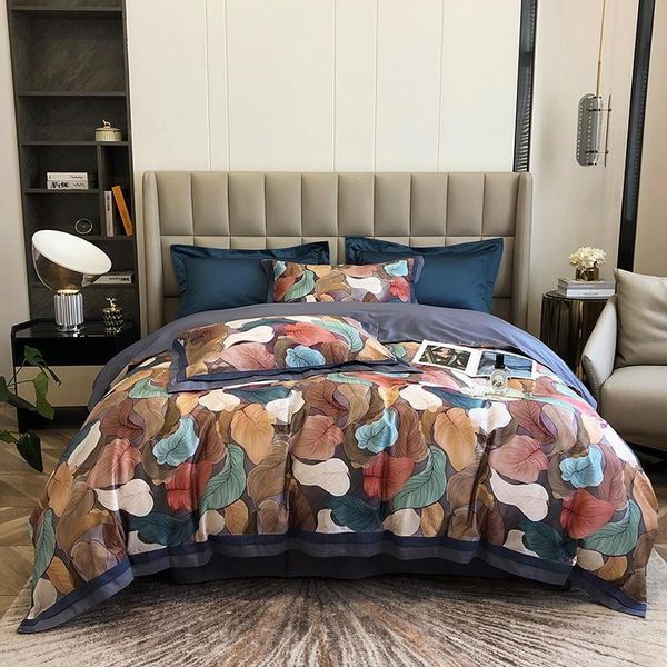 bedding sets 800tc egyptian cotton 4pcs ultra soft comfy breathable set colorful leaves duvet cover with zipper bed sheet pillowcases
bedding sets 800tc egyptian cotton 4pcs ultra soft comfy breathable set colorful leaves duvet cover with zipper bed sheet pillowcases
