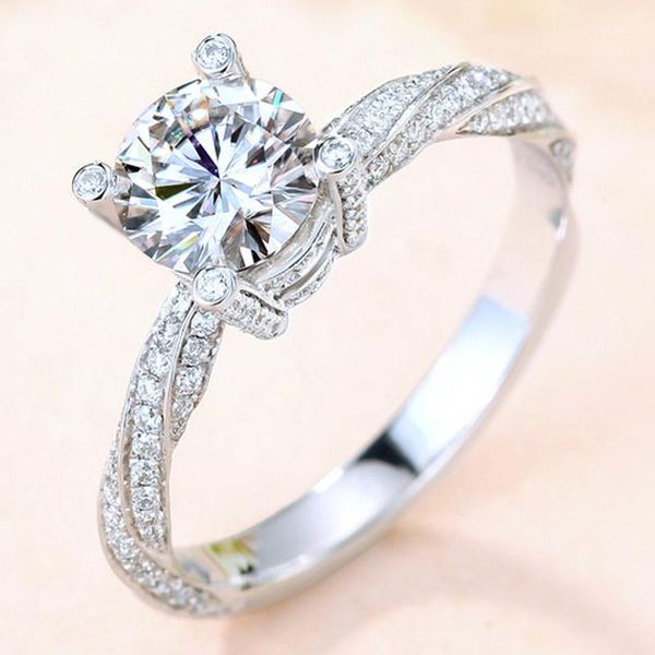 cluster rings 14k gold 1 2 3 4 5 moissanite diamond ring women elegant round rotate trendy wedding party engagement anniversary, Golden;silver
cluster rings 14k gold 1 2 3 4 5 moissanite diamond ring women elegant round rotate trendy wedding party engagement anniversary, Golden;silver