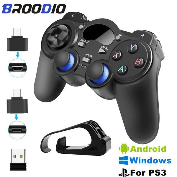 game controllers & joysticks wireless controller gamepad joystick cell phone android 2.4g otg converter for ps3 usb tablet pc smart tv box
game controllers & joysticks wireless controller gamepad joystick cell phone android 2.4g otg converter for ps3 usb tablet pc smart tv box