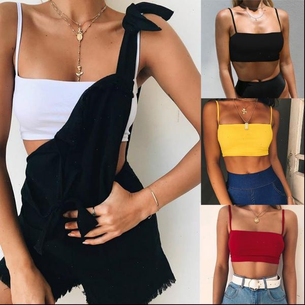 2021 summer women solid color tanks crop sleeveless camisole vest fitness sports casual female shirt, White
2021 summer women solid color tanks crop sleeveless camisole vest fitness sports casual female shirt, White