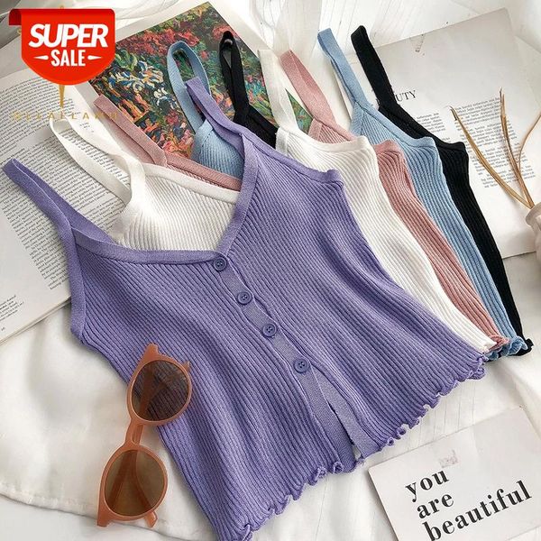 Casual Knitting Women Camis Tops Solid V Collar Ribbed Button Backless Spaghetti Strap Elastic Top Beach Holiday Female Camisole #NM5p, White
Casual Knitting Women Camis Tops Solid V Collar Ribbed Button Backless Spaghetti Strap Elastic Top Beach Holiday Female Camisole #NM5p, White