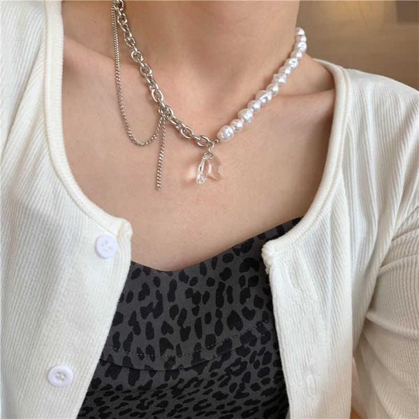 earrings & necklace cypher crystal pearl women's cool style european and american high-grade luxury clavicle chain accessories, Silver
earrings & necklace cypher crystal pearl women's cool style european and american high-grade luxury clavicle chain accessories, Silver