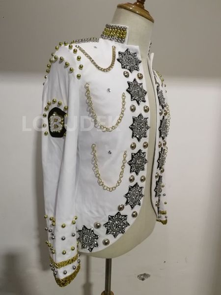 men jacket sparkly rhinestones gold beading jackets slim coat nightclub dj rock singer stage clothing star costumes, Black;red
men jacket sparkly rhinestones gold beading jackets slim coat nightclub dj rock singer stage clothing star costumes, Black;red