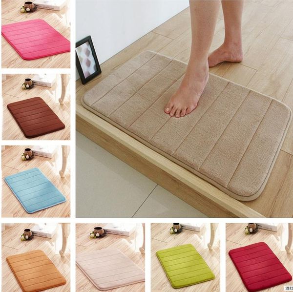 bath mats 40x60cm home mat coral fleece bathroom carpet water absorption non-slip memory foam absorbent washable rug toilet floor
bath mats 40x60cm home mat coral fleece bathroom carpet water absorption non-slip memory foam absorbent washable rug toilet floor