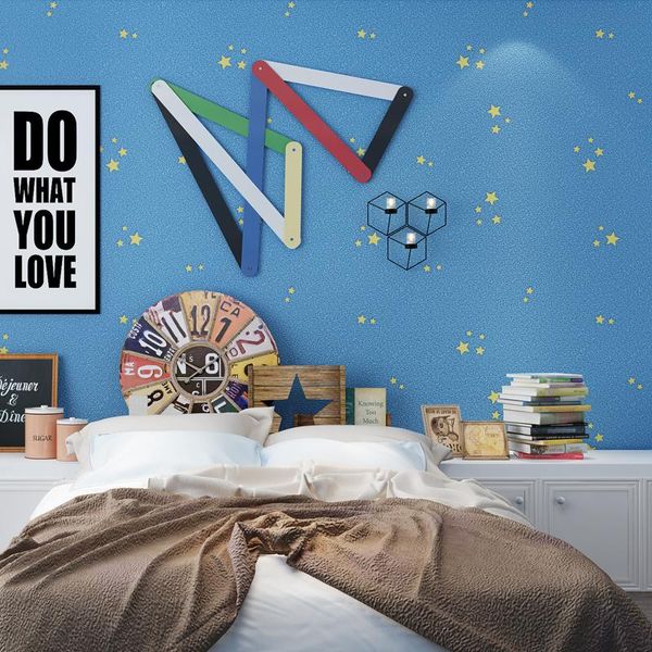 3d thick cartoon luminous starry sky children's room non-woven wallpaper boy girl bedroom ceiling rare earth fluorescent blue
3d thick cartoon luminous starry sky children's room non-woven wallpaper boy girl bedroom ceiling rare earth fluorescent blue