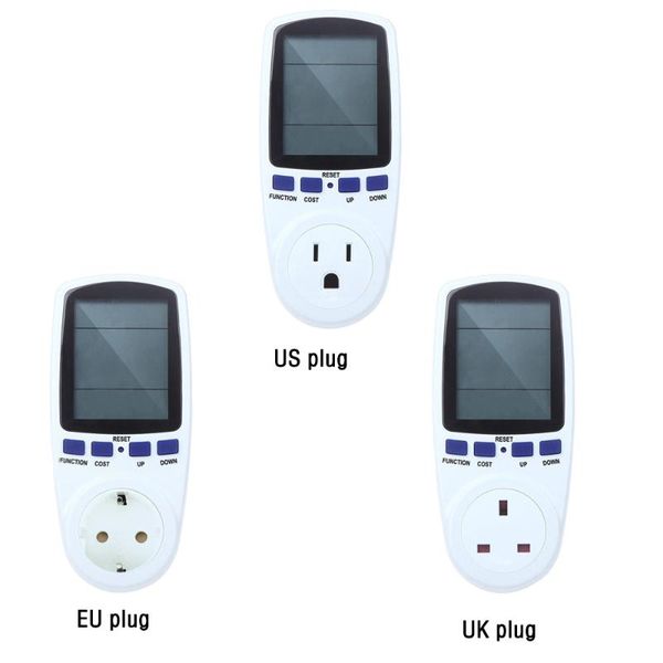 multimeters eu/us/uk plug digital voltage wattmeter electronic power energy volt meter automatic analyzer outlet socket switch
multimeters eu/us/uk plug digital voltage wattmeter electronic power energy volt meter automatic analyzer outlet socket switch