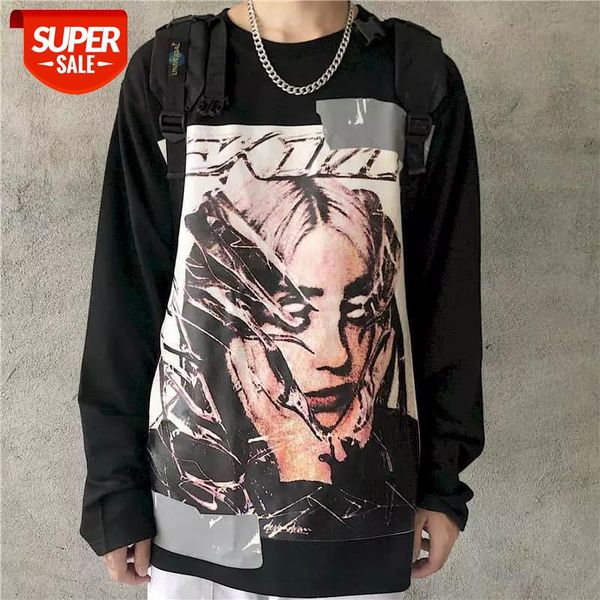 men shirt graphic t shirts long-sleeved hip hop autumn korean trend dark high street old cartoon loose female student tide #co2e, White;black
men shirt graphic t shirts long-sleeved hip hop autumn korean trend dark high street old cartoon loose female student tide #co2e, White;black