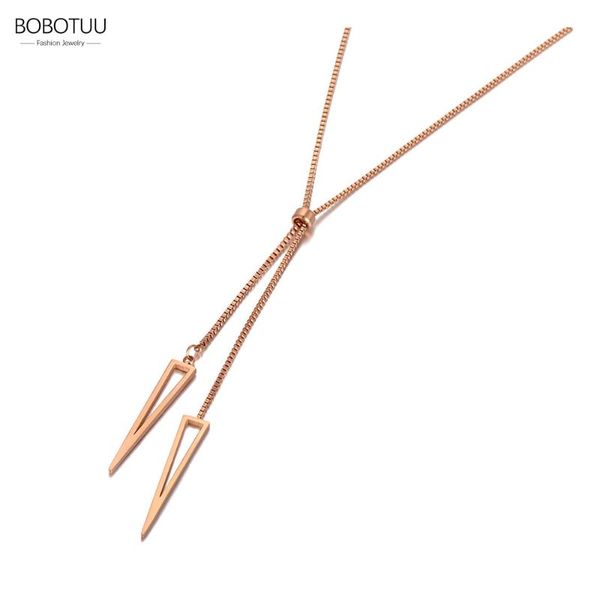 pendant necklaces bobotuu original design stainless steel triangle charm choker necklace for women girl fashion geometry bn20243, Silver
pendant necklaces bobotuu original design stainless steel triangle charm choker necklace for women girl fashion geometry bn20243, Silver
