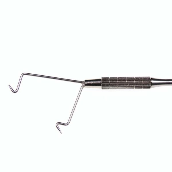fishing hooks 1 pc whip finisher tying double hook stainless steel finish tool for tying/tying flies
fishing hooks 1 pc whip finisher tying double hook stainless steel finish tool for tying/tying flies