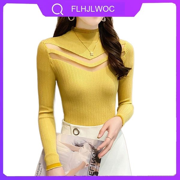 women's sweaters winter spring womens fashion long sleeve slim fitted tight warm basic turtleneck knitted mesh sweater p, White;black
women's sweaters winter spring womens fashion long sleeve slim fitted tight warm basic turtleneck knitted mesh sweater p, White;black