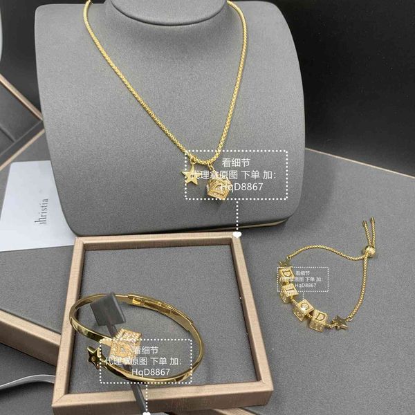 design jewelry dice female star ins pull necklace sweater chain bracelet live delivery, Black
design jewelry dice female star ins pull necklace sweater chain bracelet live delivery, Black
