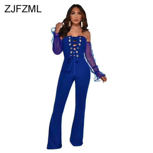 women's jumpsuits & rompers slash neck lace up overalls for women dot long sleeve hollow out wide leg jumpsuit elegant backless plus si, Black;white
women's jumpsuits & rompers slash neck lace up overalls for women dot long sleeve hollow out wide leg jumpsuit elegant backless plus si, Black;white