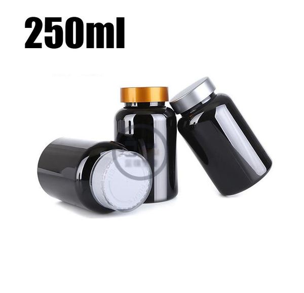storage bottles & jars 20ml 250ml black bottles, bottle, powder plastic caspule with golden/silver/child-proof caps seals
storage bottles & jars 20ml 250ml black bottles, bottle, powder plastic caspule with golden/silver/child-proof caps seals
