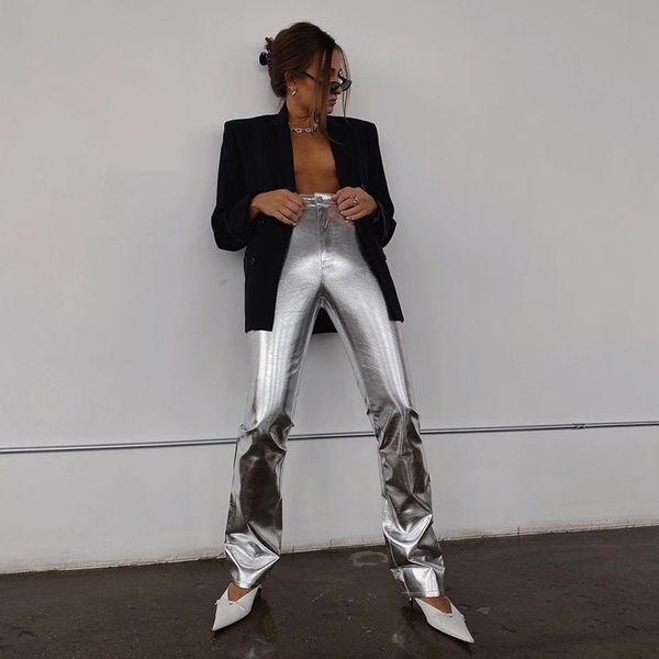 party pants women clubwear women trousers pu y2k fashion punk pants for women 2000s aesthetic slim suit pants straight, Black;white
party pants women clubwear women trousers pu y2k fashion punk pants for women 2000s aesthetic slim suit pants straight, Black;white