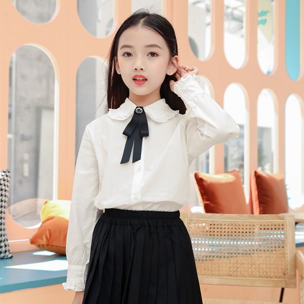 girls set 2021 spring and autumn new children's clothing children's long sleeve shirt jk uniform pleated short skirt two-piece tid, White;black
girls set 2021 spring and autumn new children's clothing children's long sleeve shirt jk uniform pleated short skirt two-piece tid, White;black