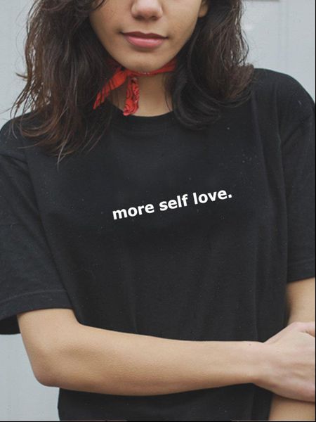more self love women tshirt harajuku casual women clothing lady yong tee hipster tumblr tee drop ship, White
more self love women tshirt harajuku casual women clothing lady yong tee hipster tumblr tee drop ship, White
