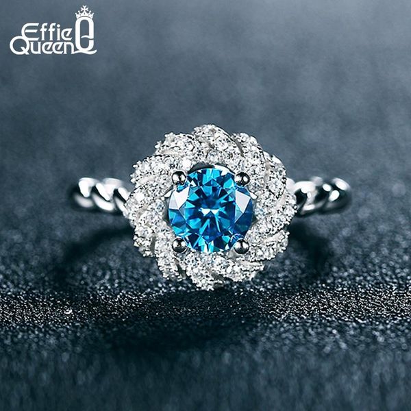 cluster rings effie queen luxury flower ring with big blue cubic zirconia forever wedding for women bijoux birthday gift dr148, Golden;silver
cluster rings effie queen luxury flower ring with big blue cubic zirconia forever wedding for women bijoux birthday gift dr148, Golden;silver