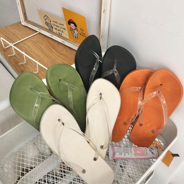 slippers candy color beach flip flops female summer sandals soft pvc slip-on white purple shoes woman fashion slides, Black
slippers candy color beach flip flops female summer sandals soft pvc slip-on white purple shoes woman fashion slides, Black