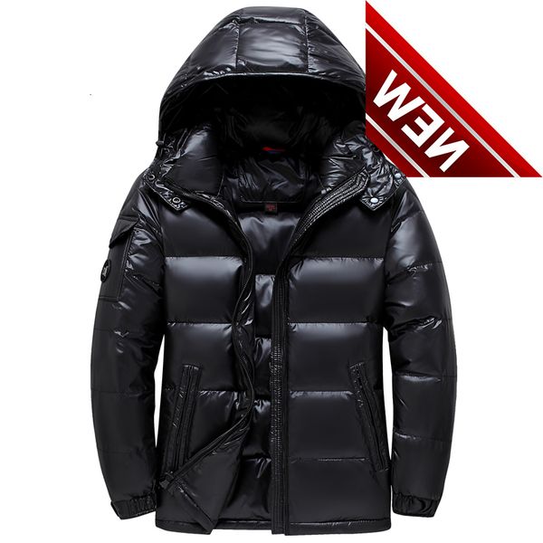 brand winter men donw coat hat detachable 90% white duck down jacket short puffer outwear, Black
brand winter men donw coat hat detachable 90% white duck down jacket short puffer outwear, Black