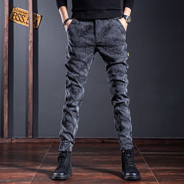 2021 inverno novo casual masculinas moda pena padro coreano streetwear ajuste fino estiramento calas longas ungp, Black
2021 inverno novo casual masculinas moda pena padro coreano streetwear ajuste fino estiramento calas longas ungp, Black
