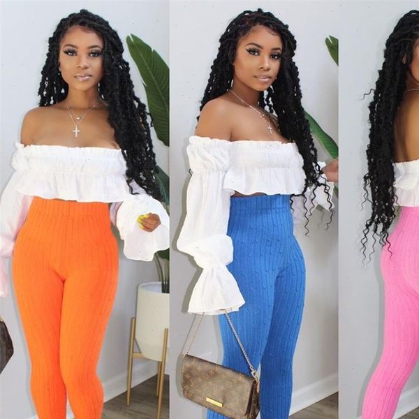 autumn ruffle sleeve off shoulder crop and knitted sweater pants 2 piece set elegant party club outfits 2021, Gray
autumn ruffle sleeve off shoulder crop and knitted sweater pants 2 piece set elegant party club outfits 2021, Gray
