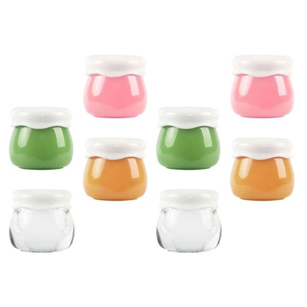 storage bottles & jars 8pcs lovely portable face cream bottle acrylic cosmetics empty 
storage bottles & jars 8pcs lovely portable face cream bottle acrylic cosmetics empty