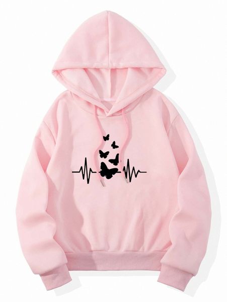 butterfly print drawstring thermal lined hoodie 15rw#, White;black
butterfly print drawstring thermal lined hoodie 15rw#, White;black