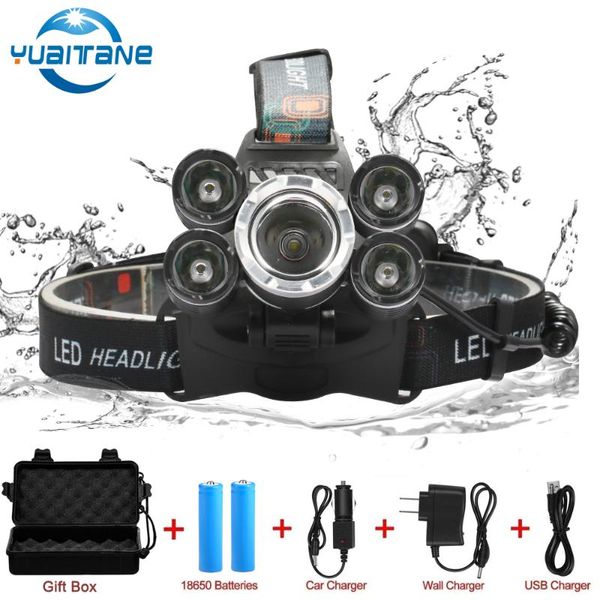 2021 led headlight 3000 headlamp 5*t6 zoomable head lamp waterproof torch head light use 18650 battery for fishing
2021 led headlight 3000 headlamp 5*t6 zoomable head lamp waterproof torch head light use 18650 battery for fishing