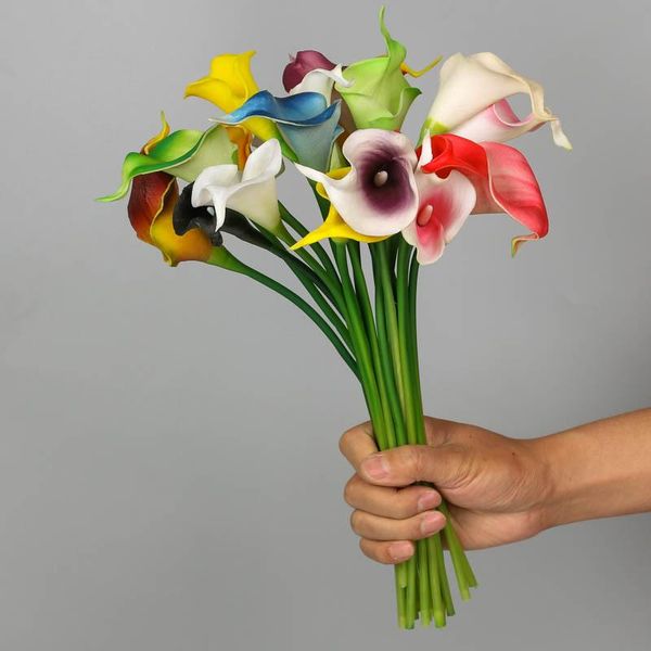 decorative flowers & wreaths artificial pu calla lily coral flores bouquets wedding decoration fake home plants
decorative flowers & wreaths artificial pu calla lily coral flores bouquets wedding decoration fake home plants