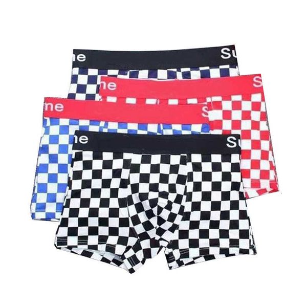 underpants american fashion men's cotton boxers plaid shorts brand underwear breathable short panties, Black;white
underpants american fashion men's cotton boxers plaid shorts brand underwear breathable short panties, Black;white