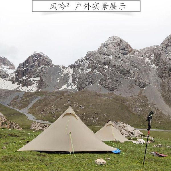 tents and shelters asta gear fengyin2 pyramid 1-2 people water-proof 2-side-silicon-coating flysheet ultralight 4-season tent inner poles
tents and shelters asta gear fengyin2 pyramid 1-2 people water-proof 2-side-silicon-coating flysheet ultralight 4-season tent inner poles