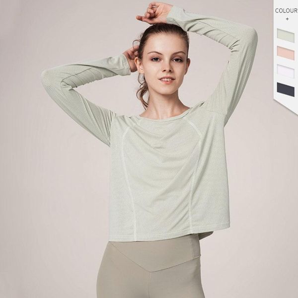 yoga outfit uniooo clothes fitness long-sleeved t-shirt solid color beautiful back quick-drying sports running
yoga outfit uniooo clothes fitness long-sleeved t-shirt solid color beautiful back quick-drying sports running