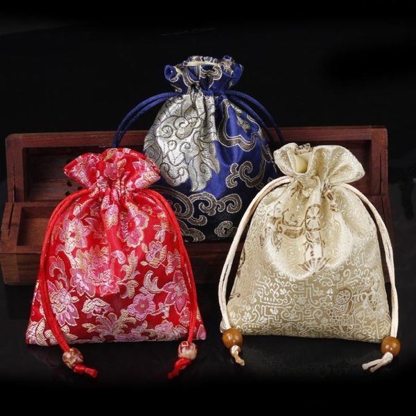 gift wrap 1pc/lot11x14cm fashion handmade brocade silk embroidery drawstring bag jewelry packaging bags christmas wedding decor
gift wrap 1pc/lot11x14cm fashion handmade brocade silk embroidery drawstring bag jewelry packaging bags christmas wedding decor