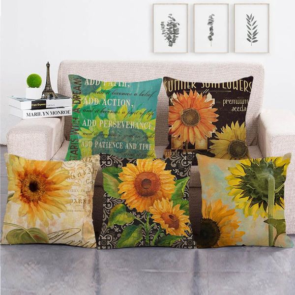 cushion/decorative pillow 45cm*45cm sunflowers design linen/cotton throw covers couch cushion cover home decor
cushion/decorative pillow 45cm*45cm sunflowers design linen/cotton throw covers couch cushion cover home decor