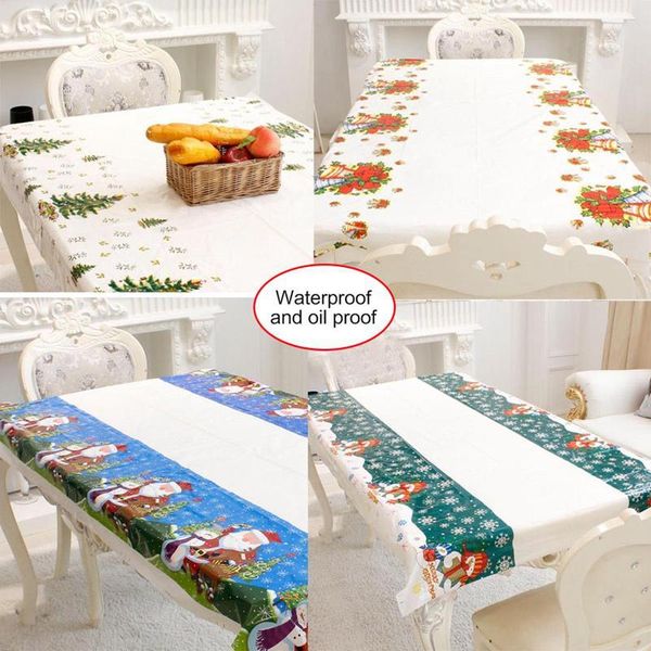 table cloth christmas disposable tablecloth el restaurant househould desk decoration waterproof home ornament covers 110x180cm
table cloth christmas disposable tablecloth el restaurant househould desk decoration waterproof home ornament covers 110x180cm