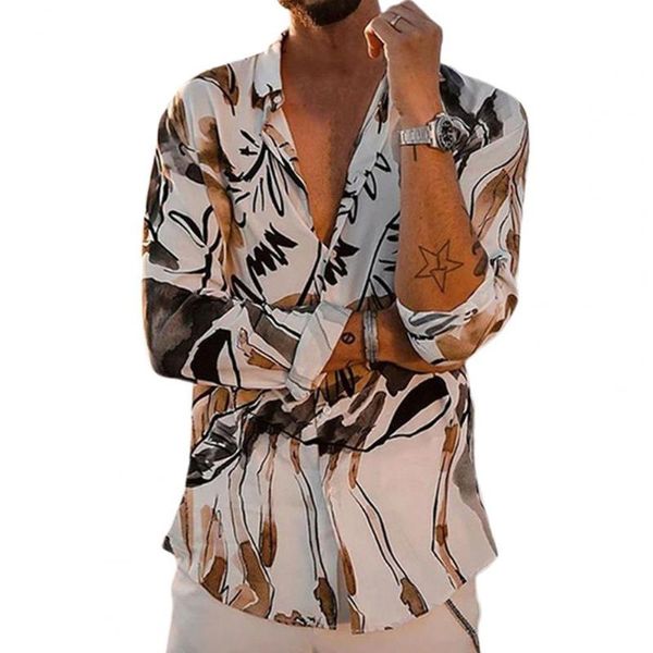 men's casual shirts summer male shirt floral print loose men long sleeve lapel beachwear autumn handsome chemise homme xxxl, White;black
men's casual shirts summer male shirt floral print loose men long sleeve lapel beachwear autumn handsome chemise homme xxxl, White;black