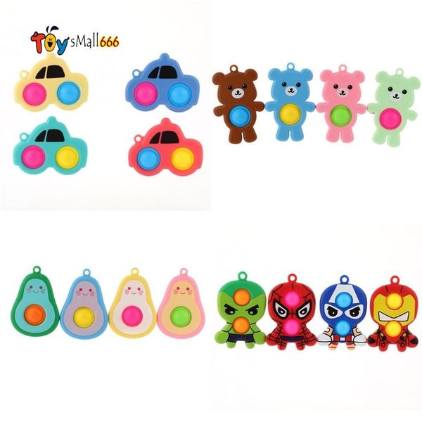 rainbow cartoon fidget bubble toys key chain childrens car avocado pioneer autism stress relief toys keyring pandents wholesale
rainbow cartoon fidget bubble toys key chain childrens car avocado pioneer autism stress relief toys keyring pandents wholesale