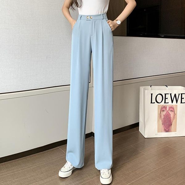 women's pants & capris fashion ice drop wide leg women summer loose casual floor suit thin straight female, Black;white
women's pants & capris fashion ice drop wide leg women summer loose casual floor suit thin straight female, Black;white